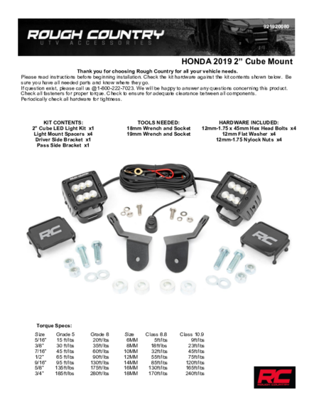 Installation Manual